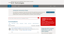 Desktop Screenshot of enhancements.acstechnologies.com
